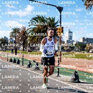 Maratón de Montevideo - Dorsal 614
