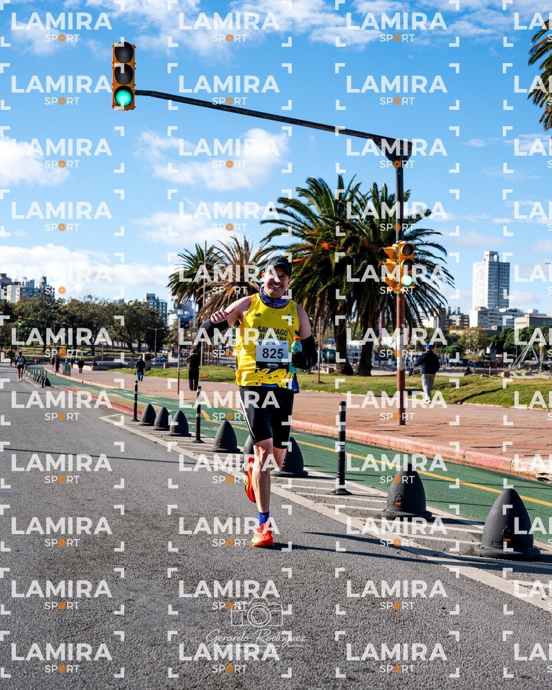 Maratón de Montevideo - Dorsal 1977