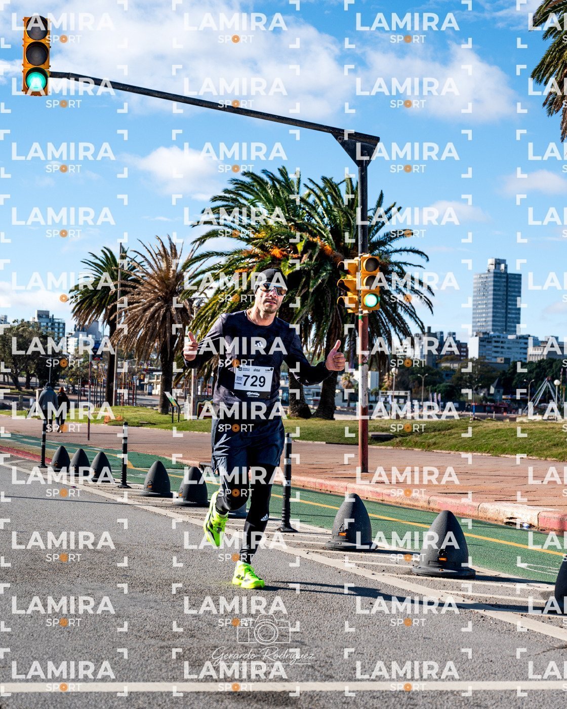 Maratón de Montevideo - Dorsal 729