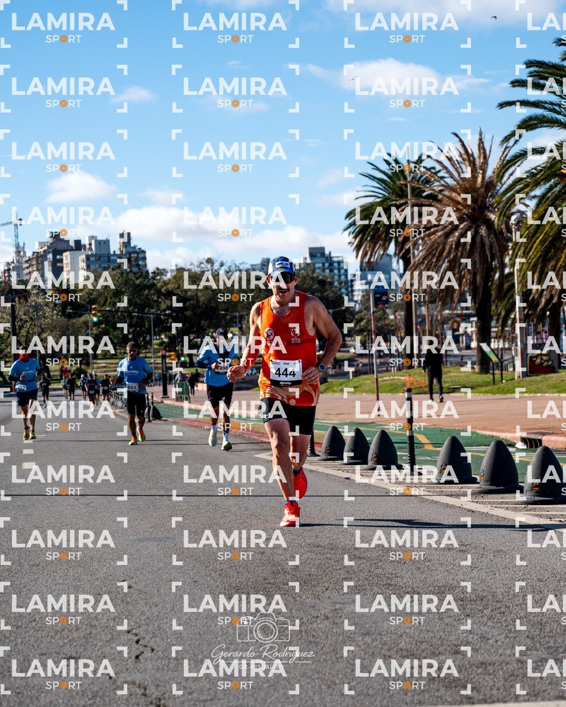 Maratón de Montevideo - Dorsal 444