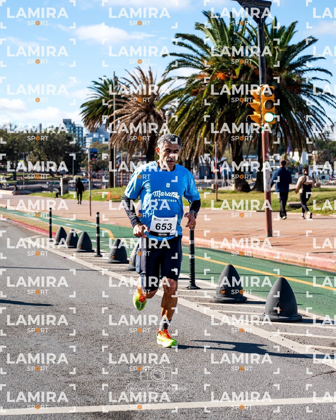 Maratón de Montevideo - Dorsal 653