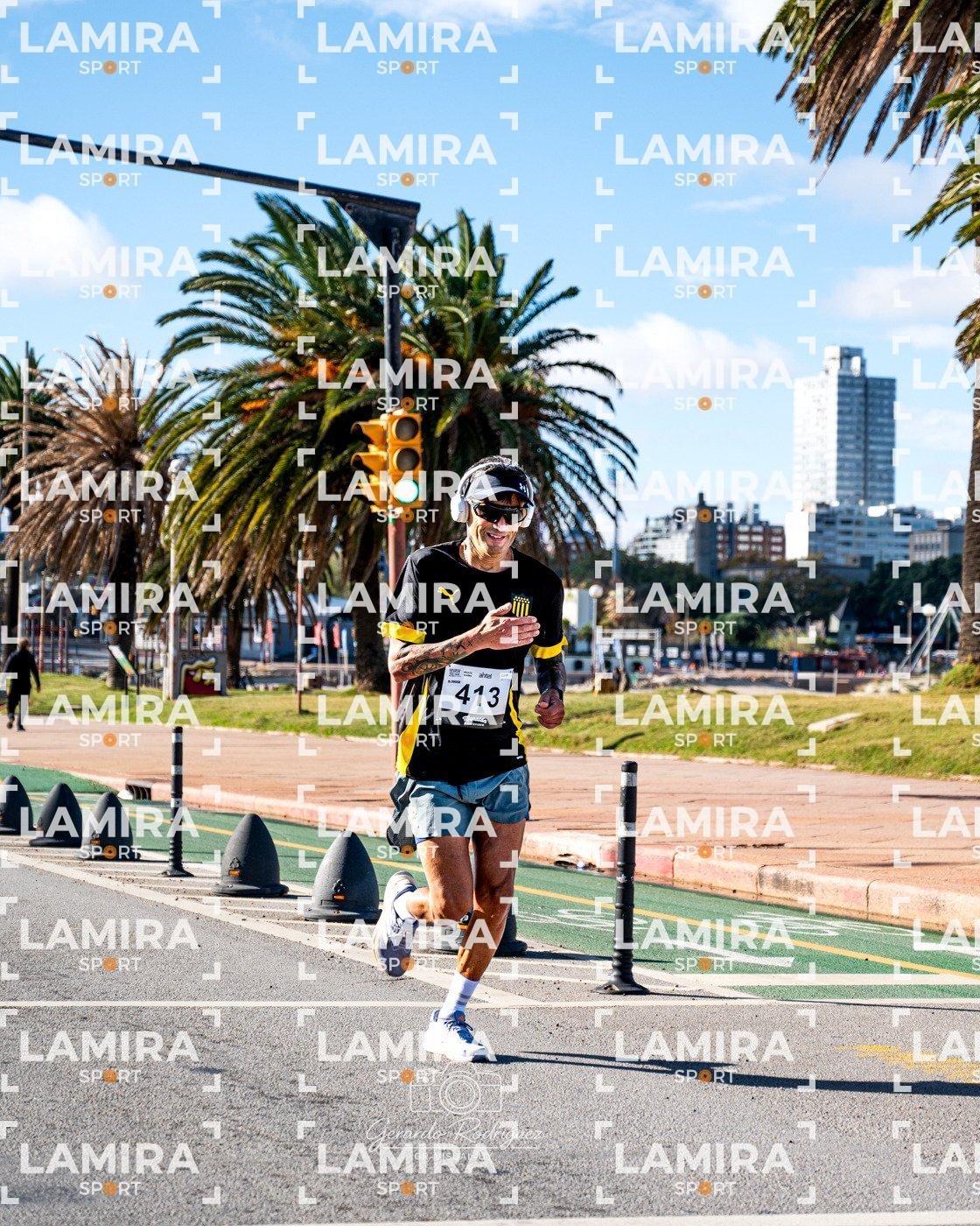 Maratón de Montevideo - Dorsal 413
