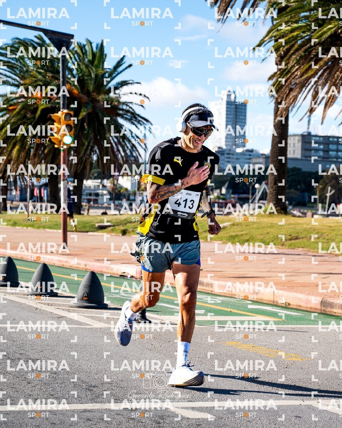 Maratón de Montevideo - Dorsal 413