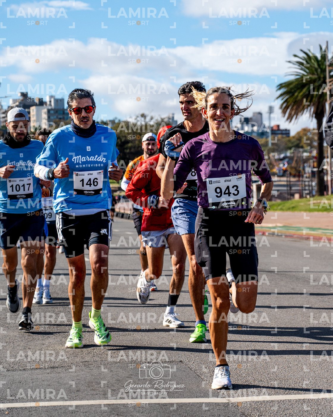 Maratón de Montevideo - Dorsal 1017